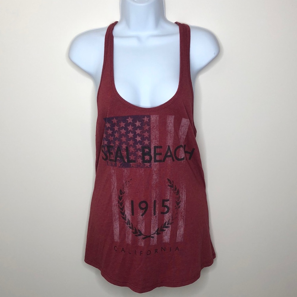 Women’s Techstyles Sportswear Seal Beach California Tank Top